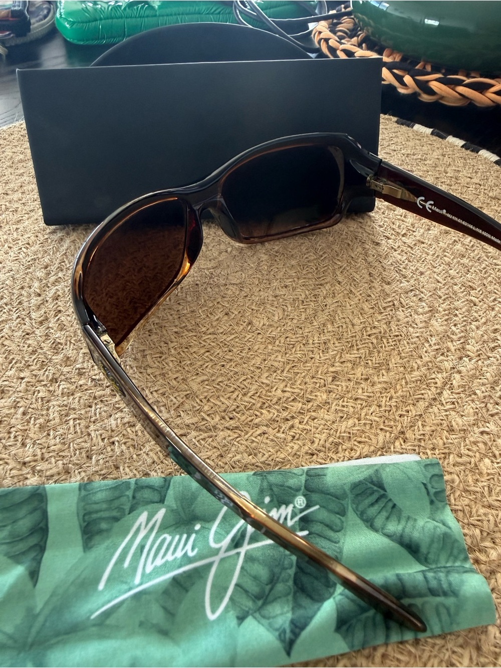 Maui Jim Women's Tortoiseshell Brown Polarized Sunglasses - Picture 3 of 4
